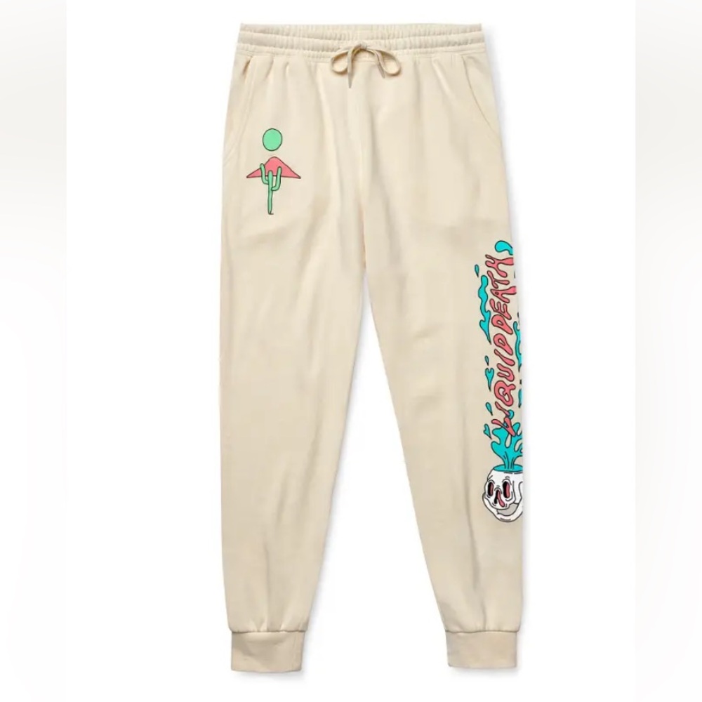 Liquid Death Everything Dies In Death Valley joggers
